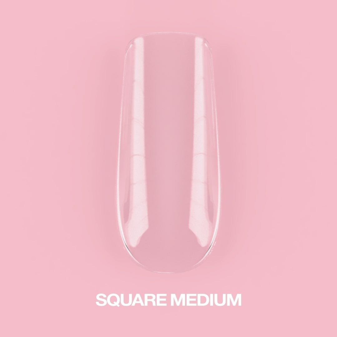 LunaMoon types of gels Square Medium, 500 pcs