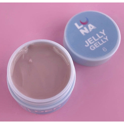 Gel-jelly, LunaMoon Jelly Gelly No. 6 peach, 15 ml