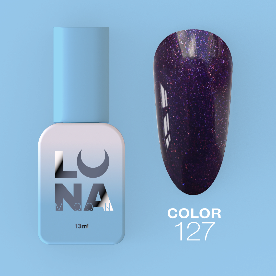 Гель-лак LunaMoon Color No. 127, 13 мл