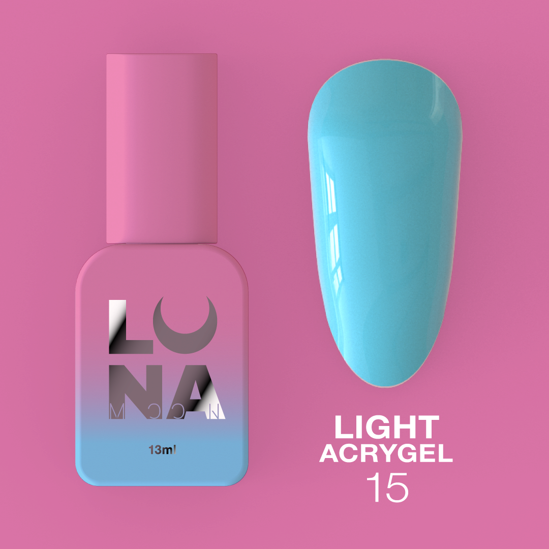 Жидкий гель LunaMoon Light Acrygel № 15, 13 мл