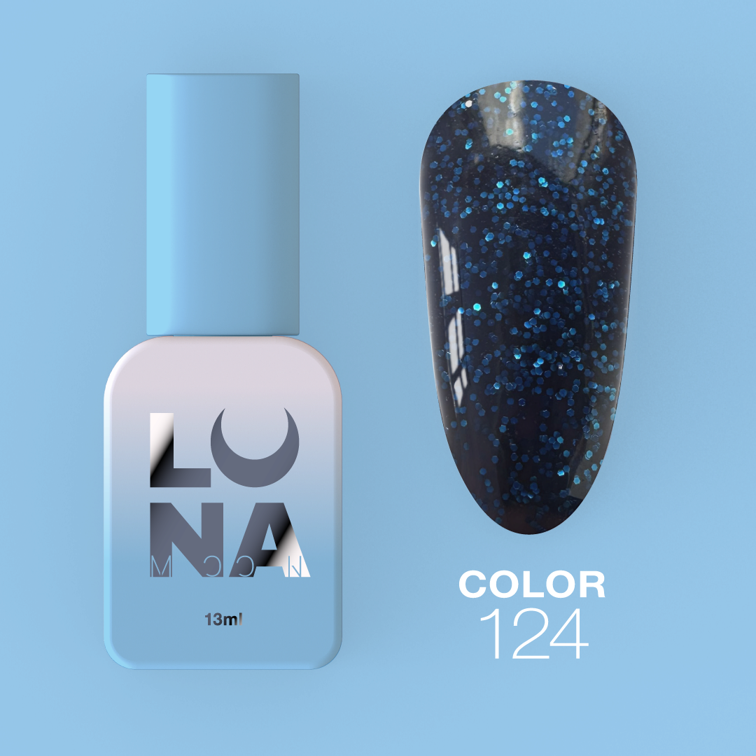 Гель-лак LunaMoon Color No. 124, 13 мл