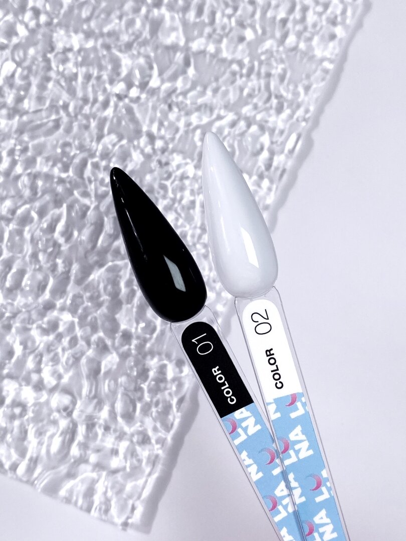 Gel polish LunaMoon Color No. 02 white, 13 ml