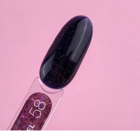 Рідкий гель для нігтів Light Acrygel № 58
