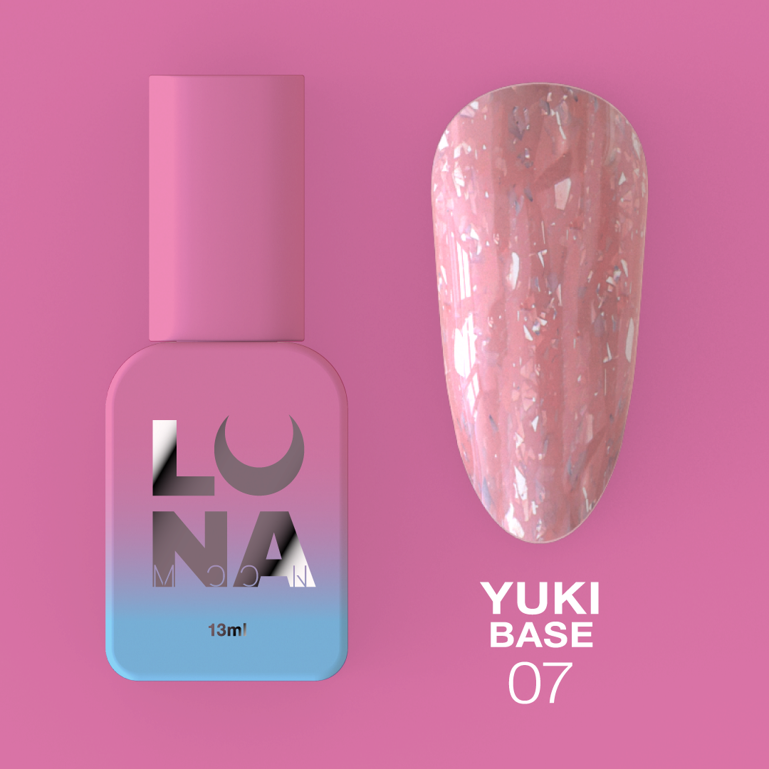 Камуфляжная база LunaMoon Yuki Base No. 7, 13 мл