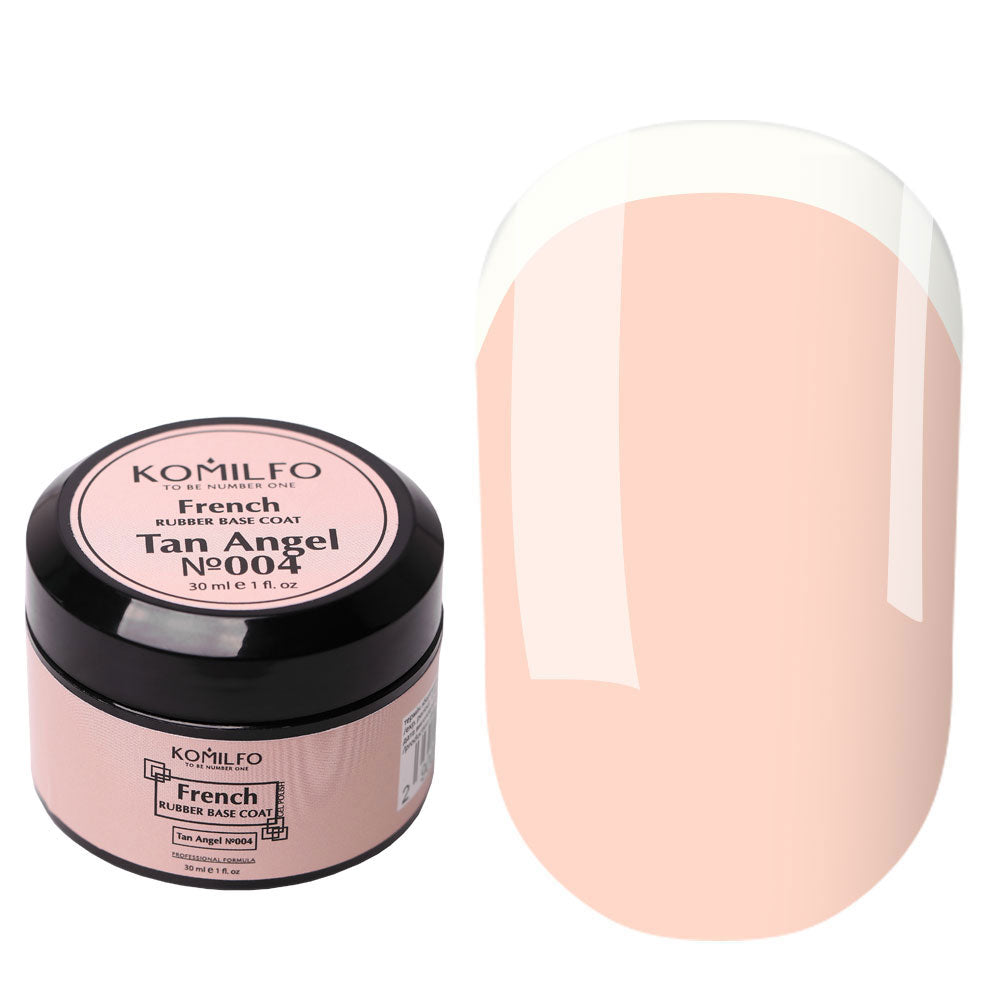 KOMILFO FRENCH CARBER BASE 004 TAN ANGEL, 30 ML