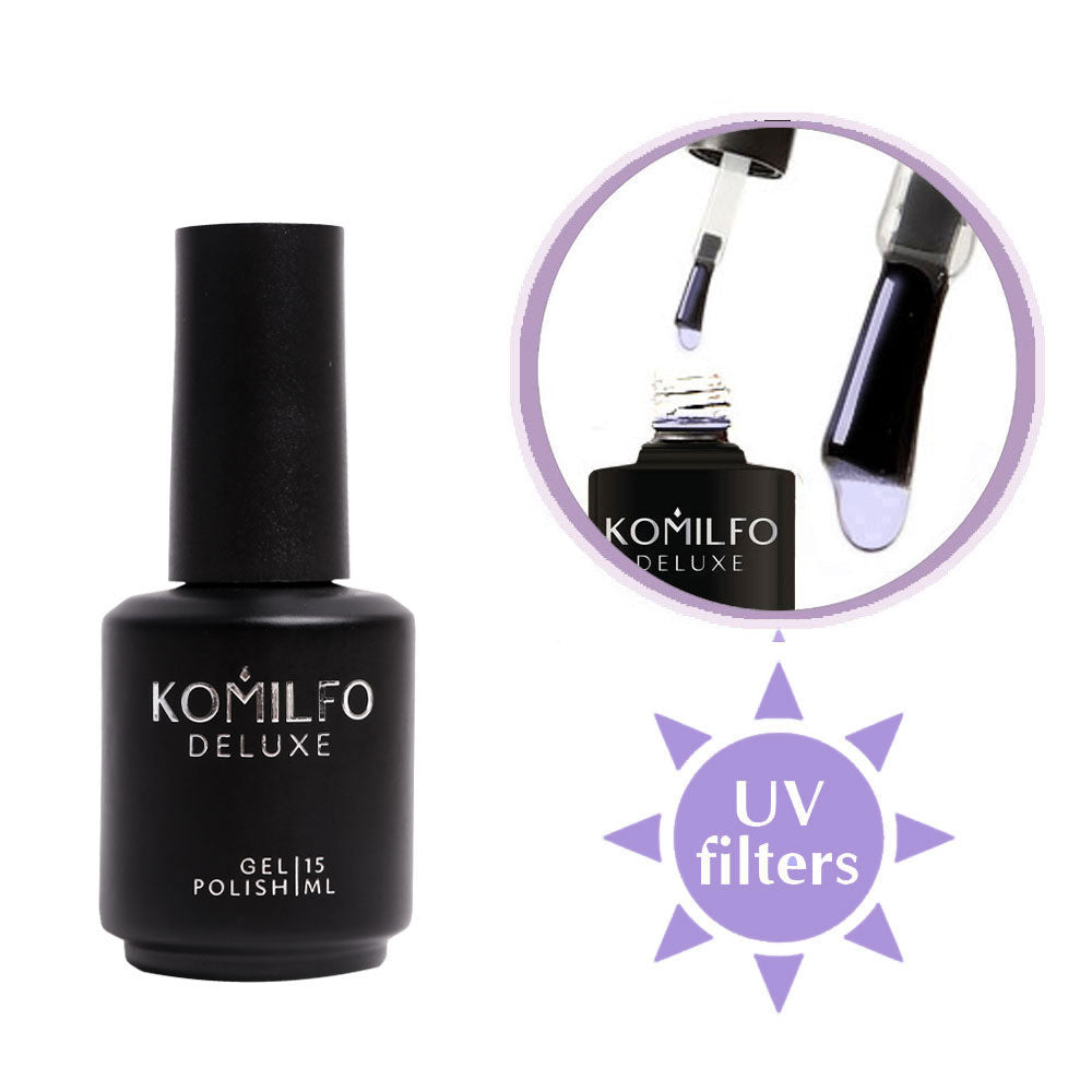 KOMILFO NO WIPE RUBBER TOP 15 мл