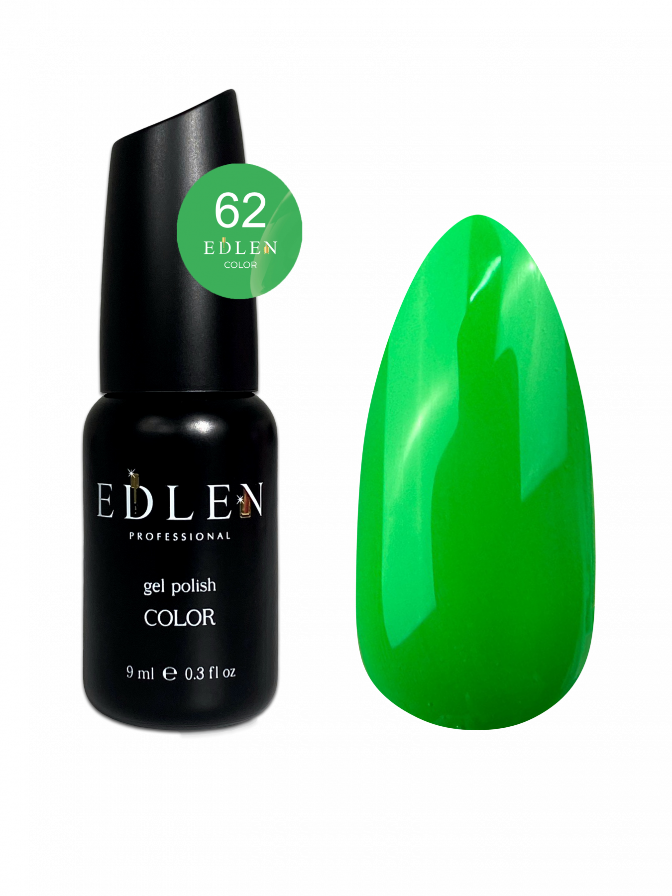 Gel Polish Edlen Color 9ml. №062