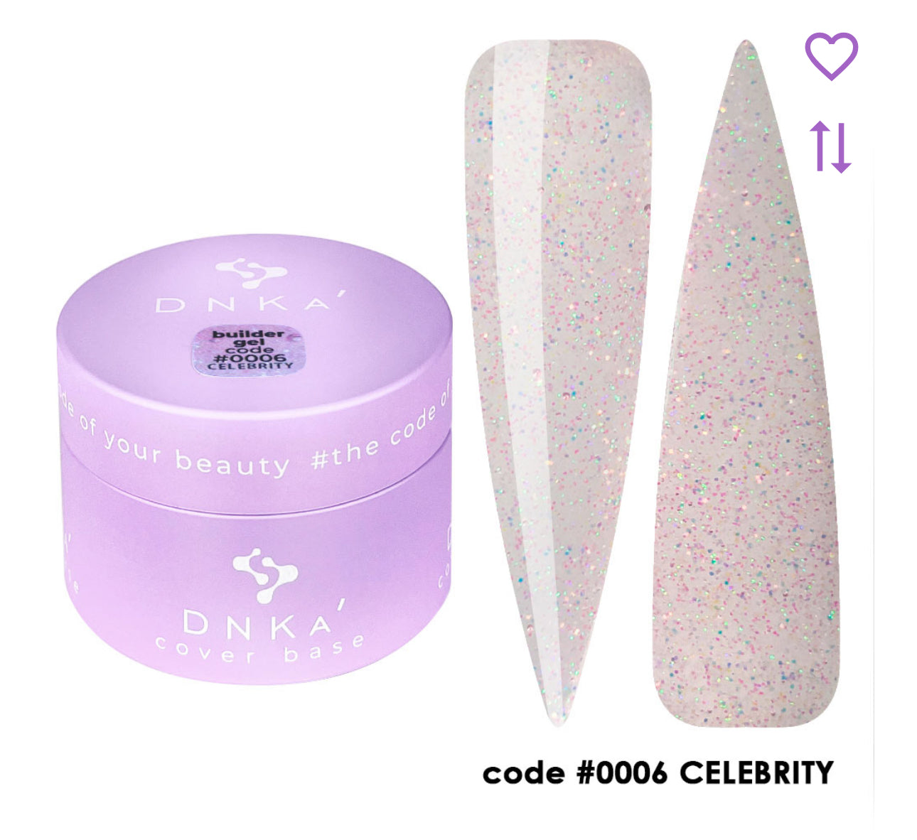 Dnk Builder Gel 6 Celebrity (гель для ногтей)