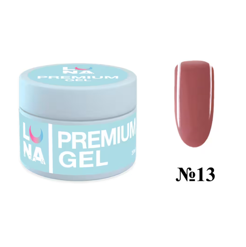 Классический гель LunaMoon Gel Premium № 13, 30 мл