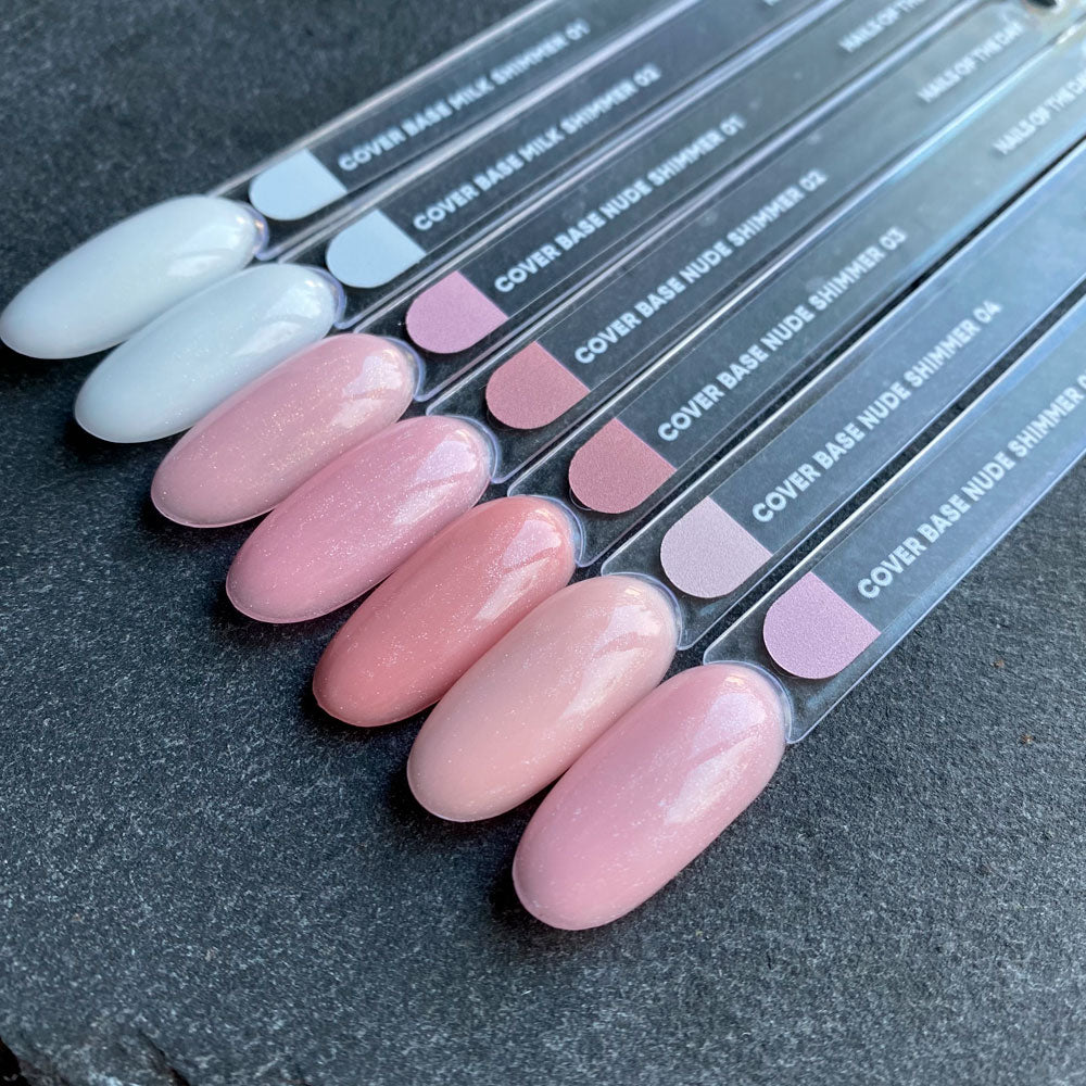 NAILSOFTHEDAY Cover base milk shimmer 01  10ml