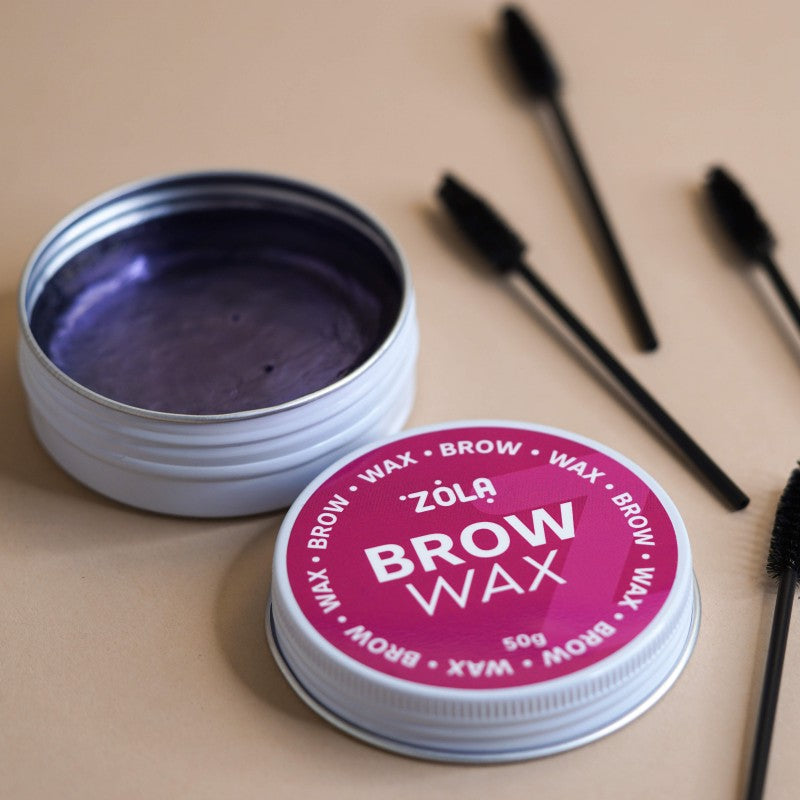 Воск ZOLA для фиксации бровей Brow Wax 50 г