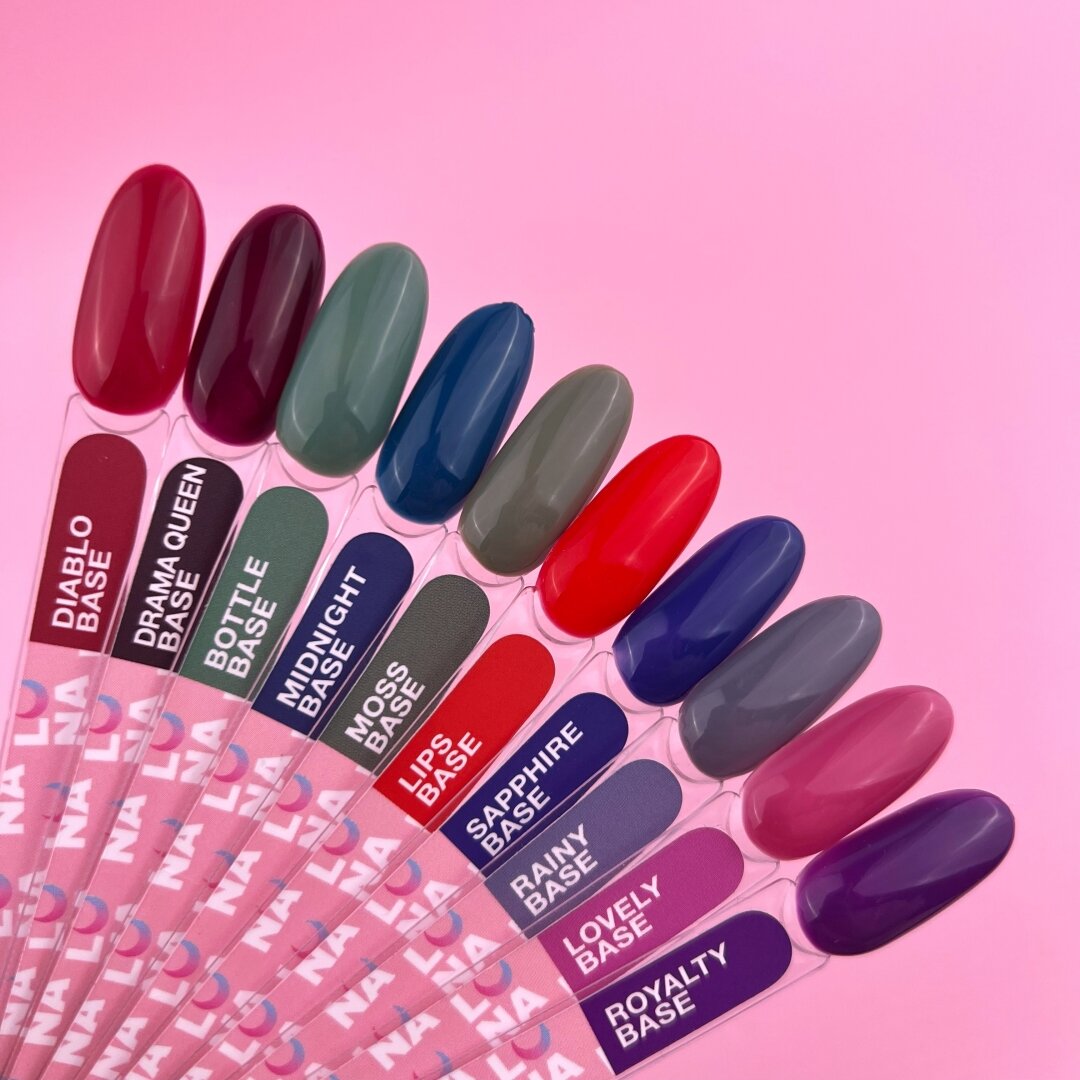 Камуфляжная база LunaMoon Lips Base, 13 мл (база для ногтей)