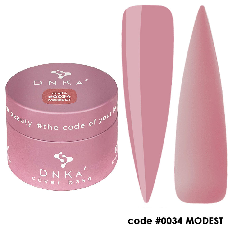 Камуфляжная база DNKa Cover Base #0034 Modest, 30 мл