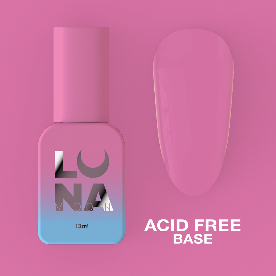 LunaMoon acid-free base for straightening nails Acid Free Base, 13 ml