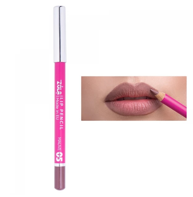 Карандаш для губ ZOLA Lip Pencil Mauve 05 коричнево-фиолетовый
