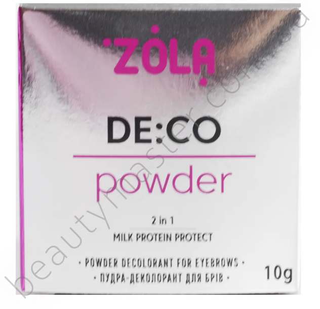 Пудра для окрашивания бровей ZOLA DE:CO POWDER 10 г