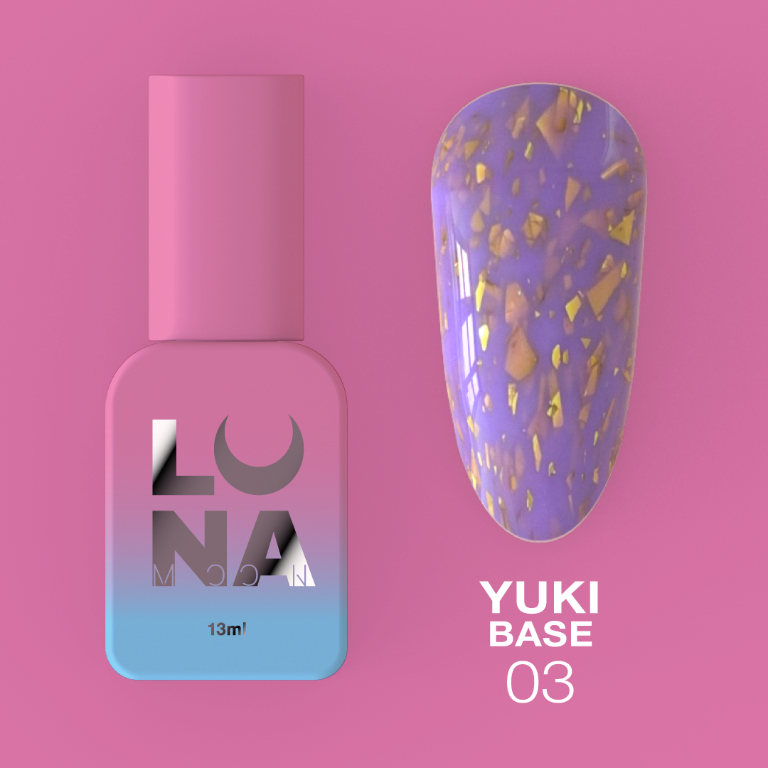 Камуфляжная база LunaMoon Yuki Base No. 3, 13 мл