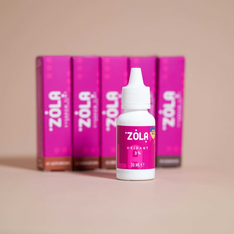 Окислитель ZOLA 3% Oxidant 30 мл (окислитель для бровей)