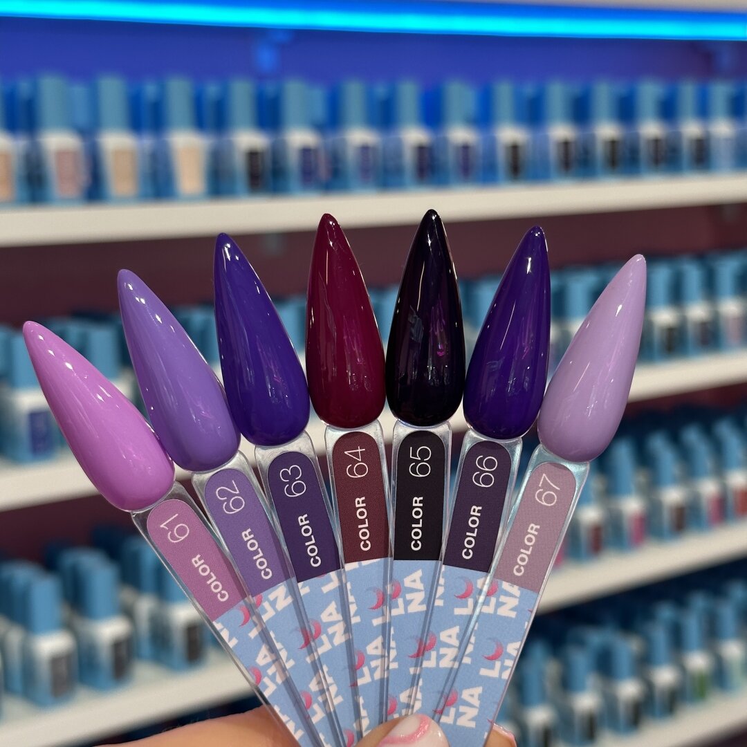 Гель-лак LunaMoon Color No. 64 фиолетово-винный, 13 мл