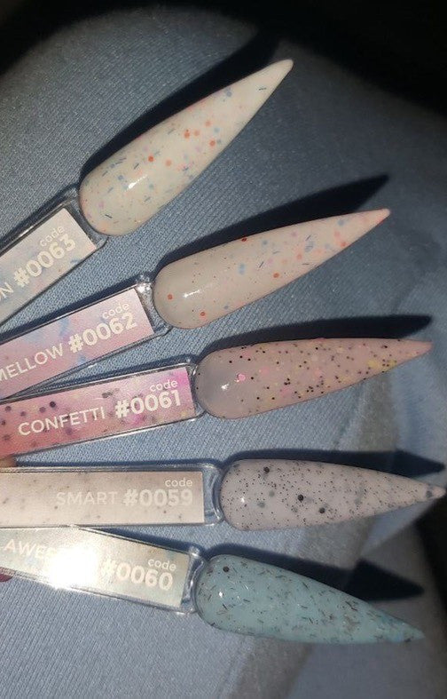 Камуфляжная база DNKa Cover Base #0061 Confetti, 12 мл