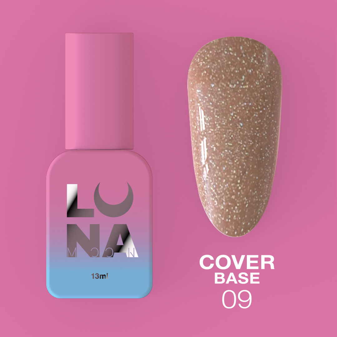 Классическая база LunaMoon Cover Base No. 9, 13 мл