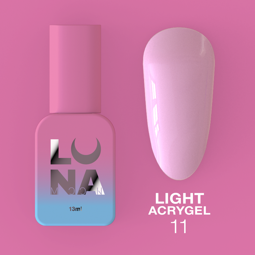 Жидкий гель LunaMoon Light Acrygel № 11, 13 мл