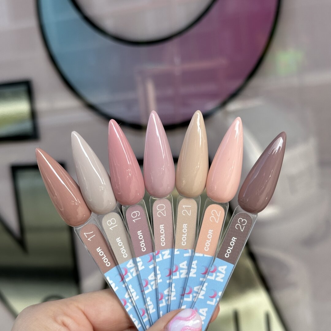 Гель-лак LunaMoon Color No. 17 коричнево-бежевый, 13 мл