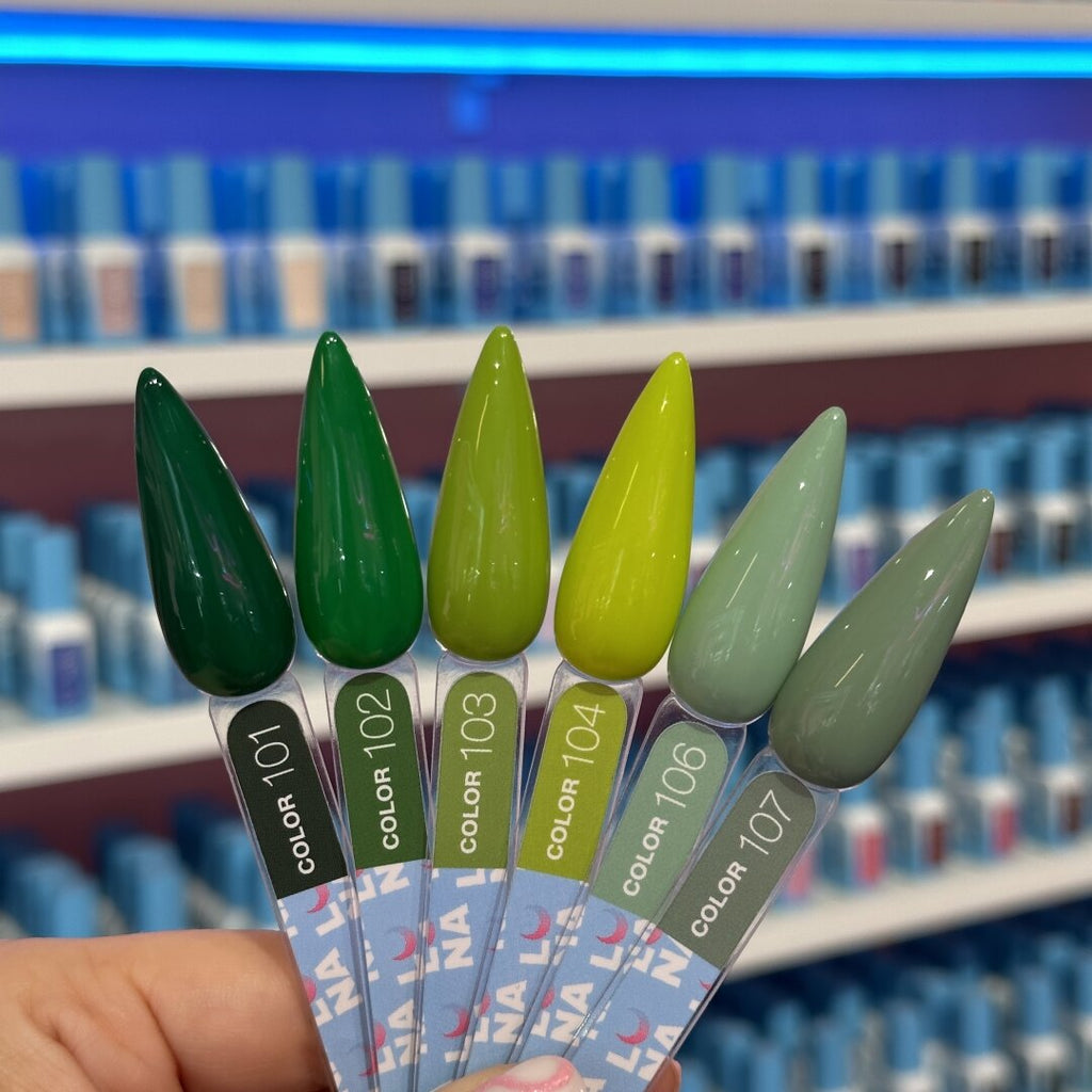 Гель-лак LunaMoon Color No. 107 светло-оливковый, 13 мл
