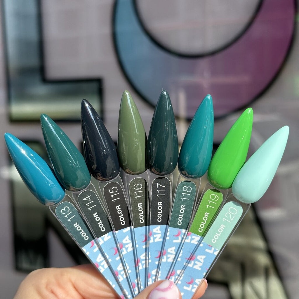 Гель-лак LunaMoon Color No. 120 светло-зеленый, 13 мл