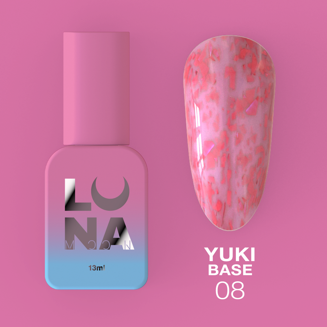 Камуфляжная база LunaMoon Yuki Base No. 8, 13 мл