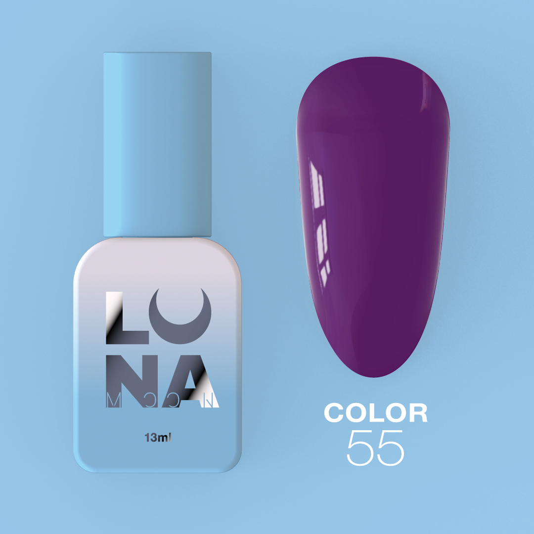 Гель-лак LunaMoon Color No. 55, 13 мл