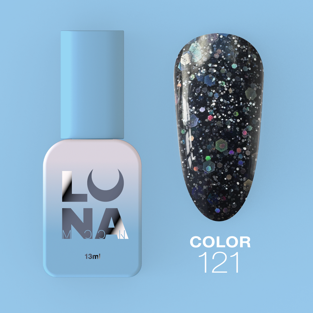 Гель-лак LunaMoon Color No. 121, 13 мл