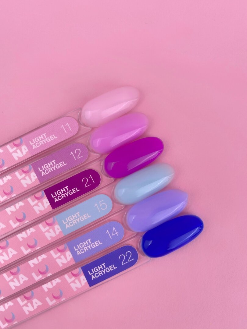 Жидкий гель LunaMoon Light Acrygel № 21, 13 мл