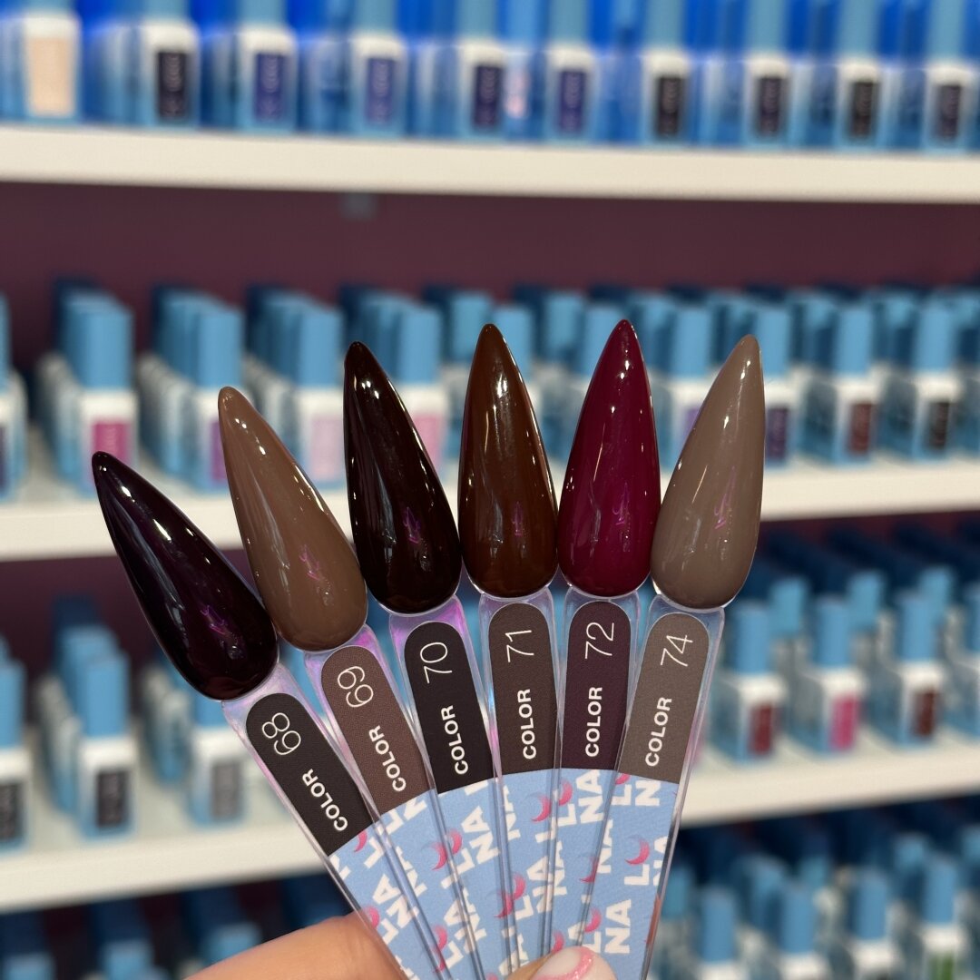Гель-лак LunaMoon Color No. 72 винно-бордовый, 13 мл