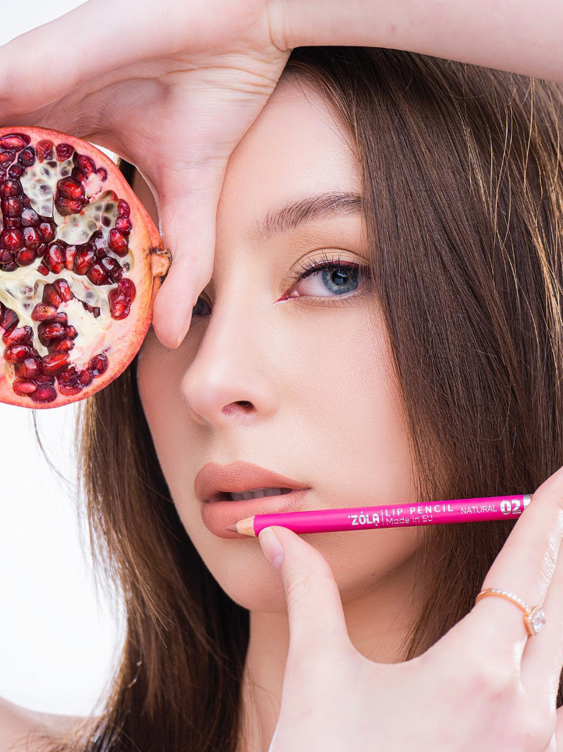 Карандаш для губ ZOLA Lip Pencil 02 Натуральный цвет
