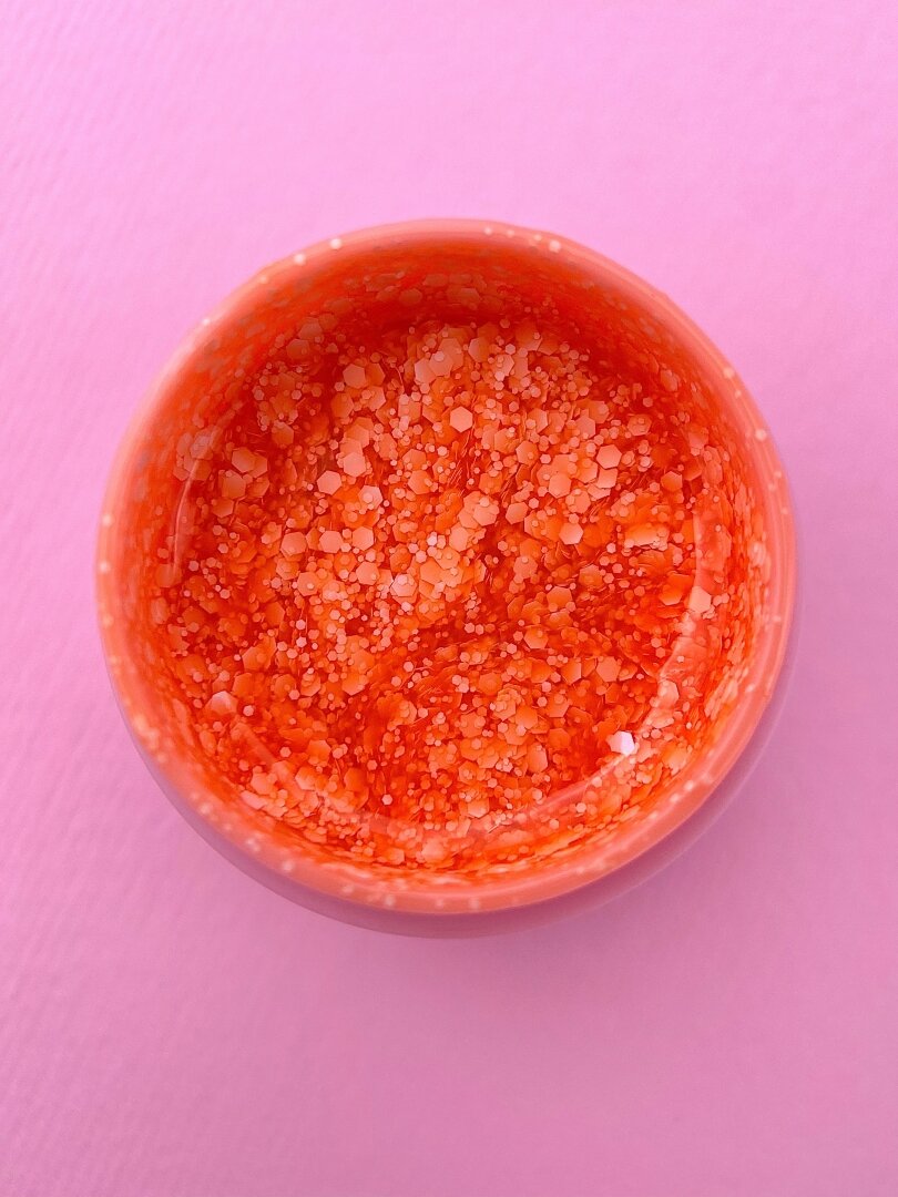 Блискучий гель LunaMoon Bubble Gel № 5 для дизайну, 5 мл