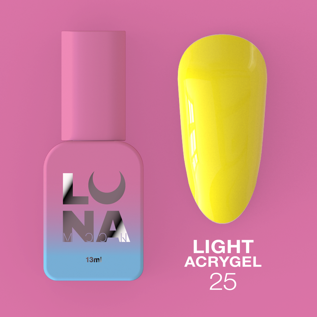 Жидкий гель LunaMoon Light Acrygel № 25, 13 мл