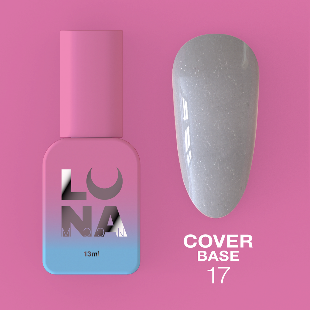 Классическая база LunaMoon Cover Base No. 17, 13 мл