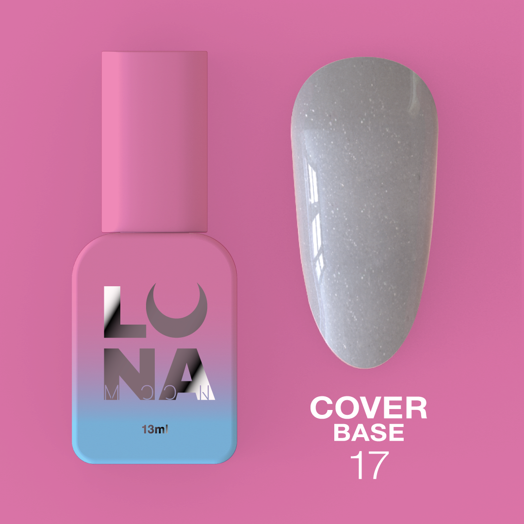 Классическая база LunaMoon Cover Base No. 17, 13 мл
