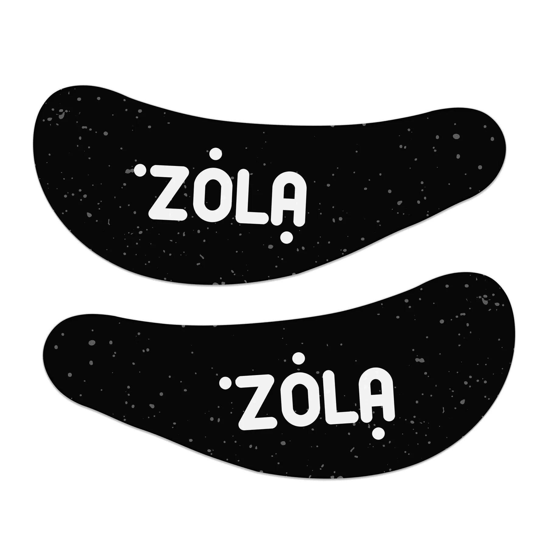 Силиконовые повязки на глаза ZOLA многоразовые гипоаллергенные, черные, 1 пара