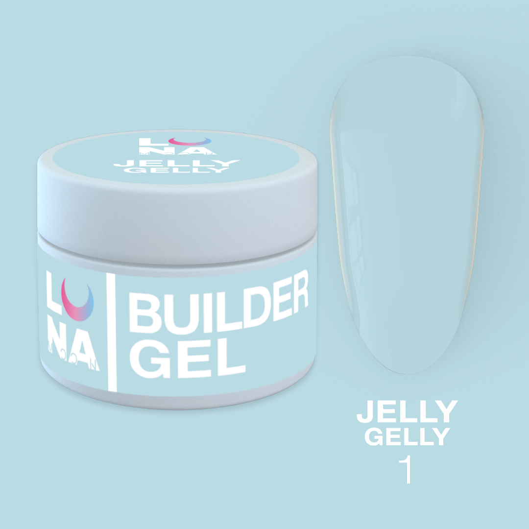 Гель-желе, LunaMoon Jelly Gelly No. 1, 15 мл