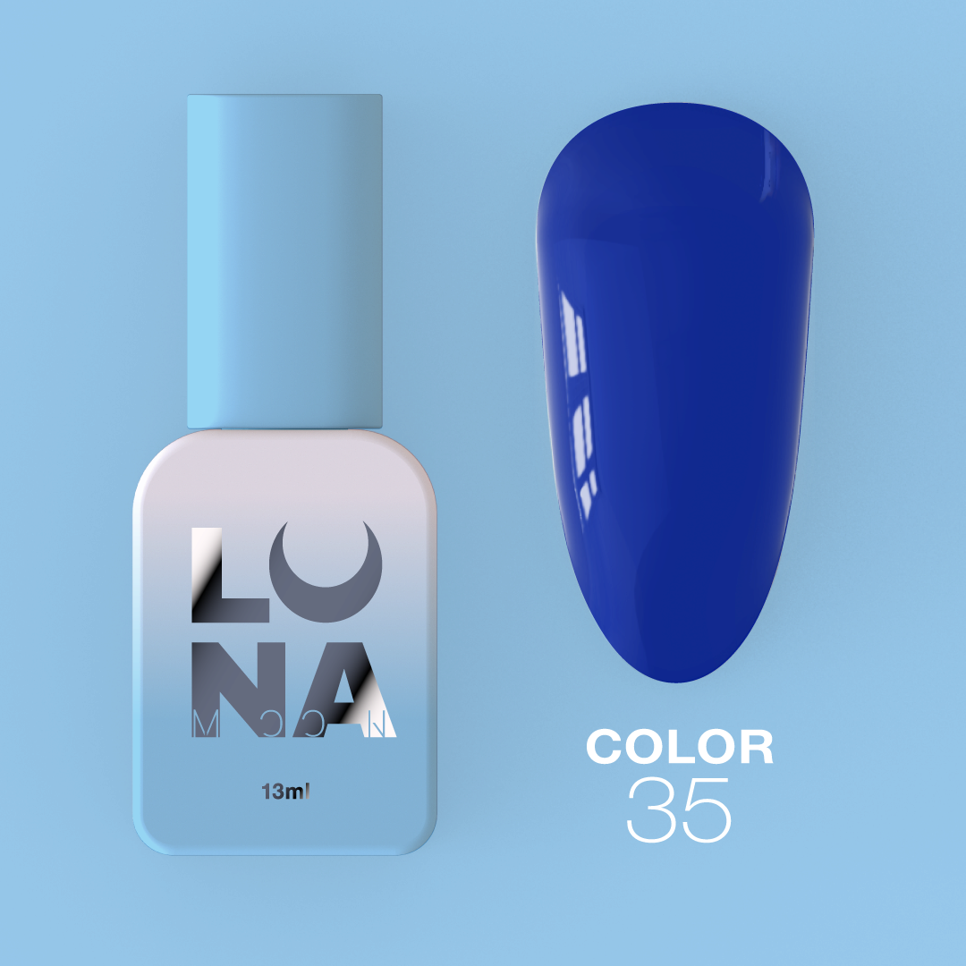 Гель-лак LunaMoon Color No. 35, 13 мл