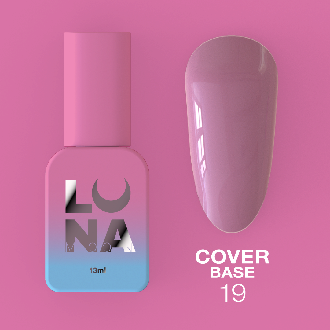 Классическая база LunaMoon Cover Base № 19, 13 мл