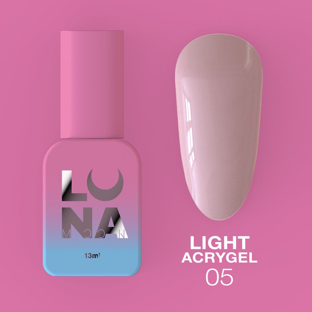 Жидкий гель LunaMoon Light Acrygel № 5, 13 мл