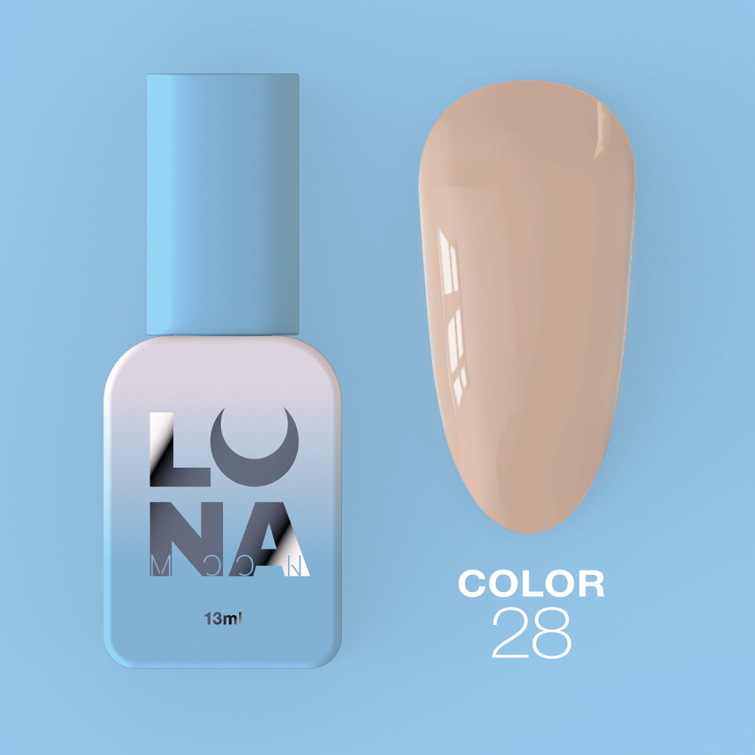 Гель-лак LunaMoon Color No. 28, 13 мл