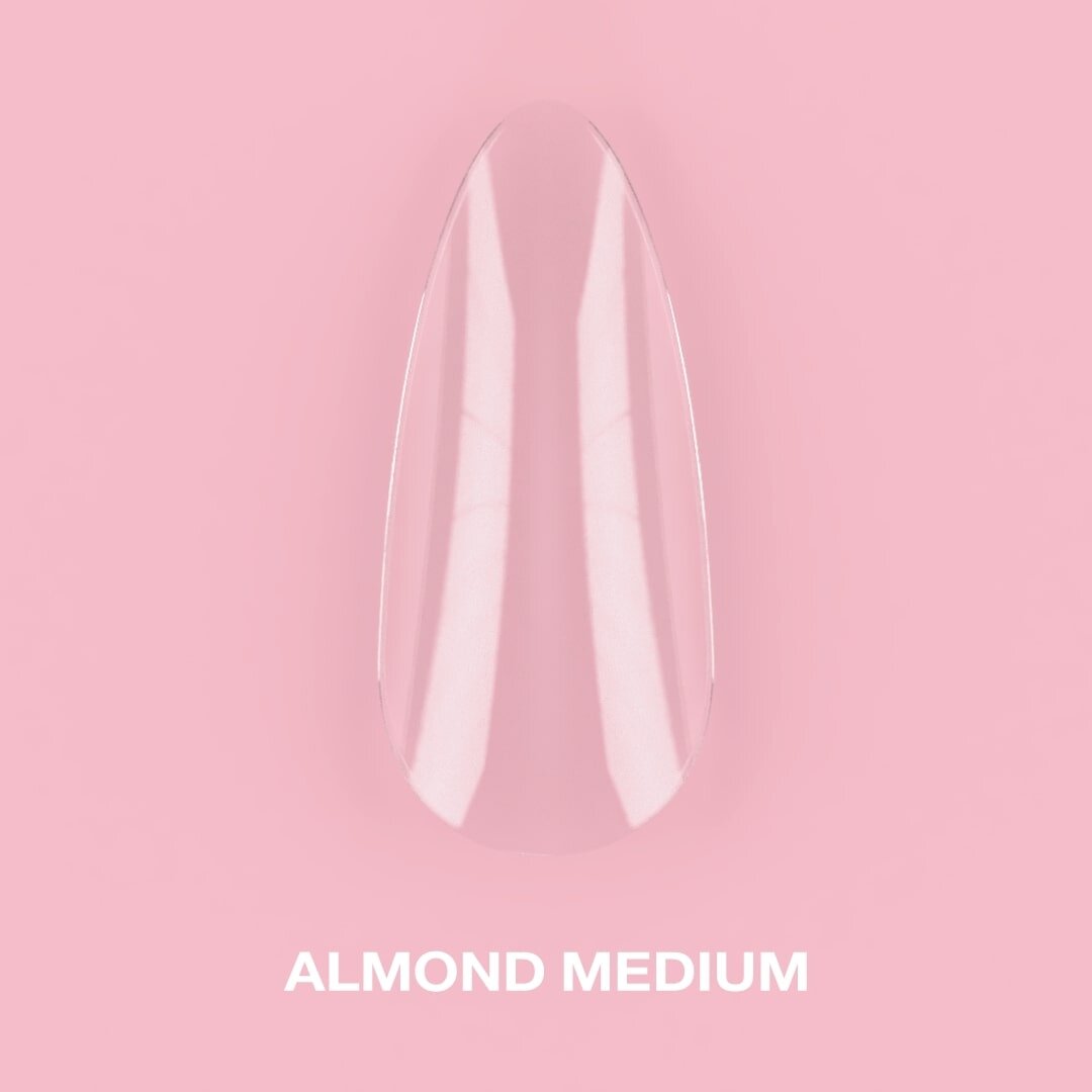 LunaMoon types of gel Almond Medium, 500 pcs