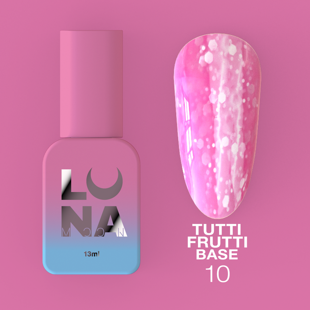 Камуфляжная база LunaMoon Tutti Frutti Base №10, 13 мл