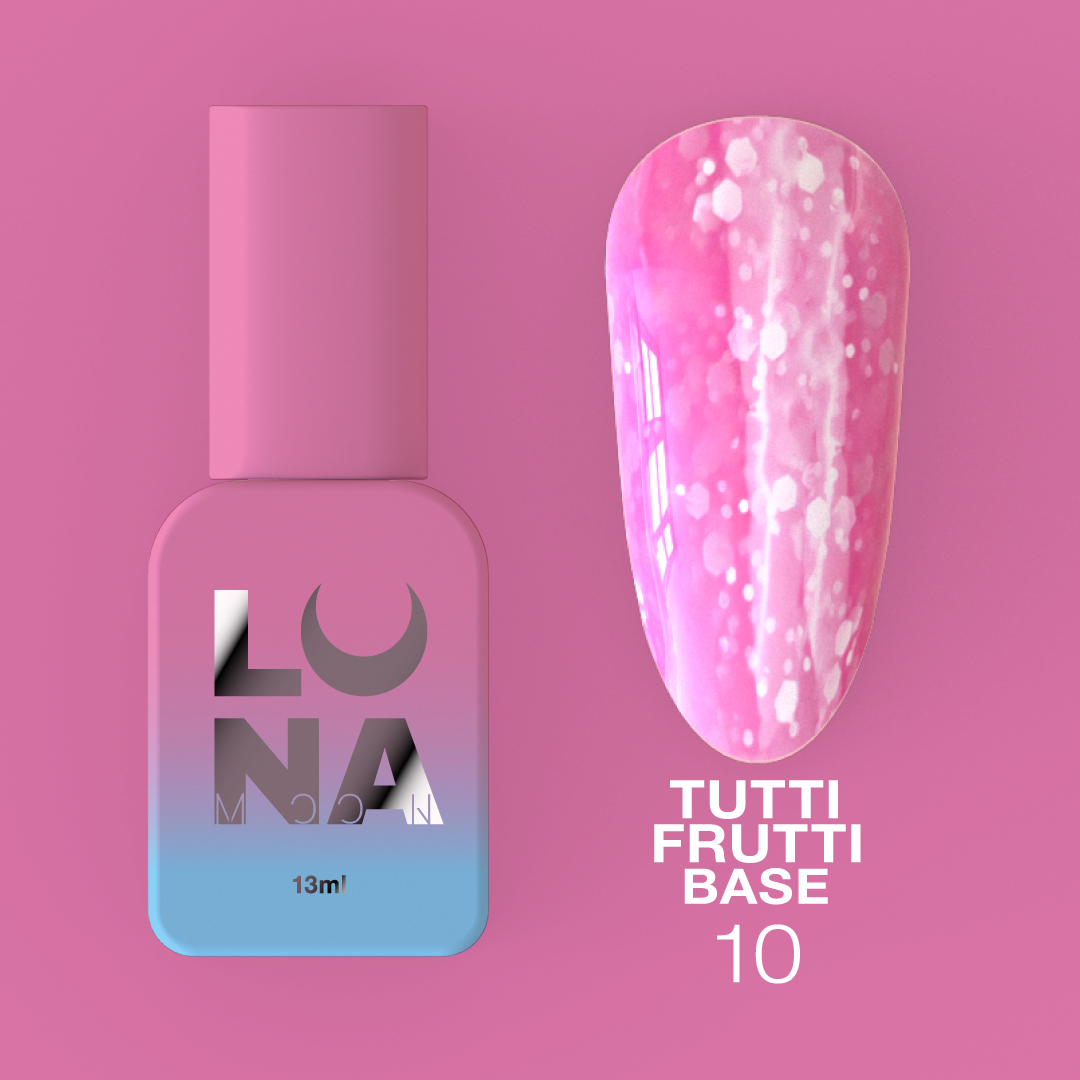Камуфляжная база LunaMoon Tutti Frutti Base №10, 13 мл