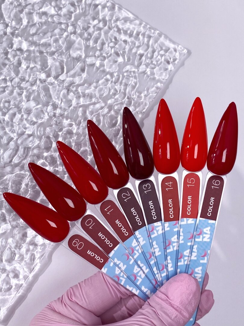 Гель-лак LunaMoon Color No. 12 светло-бордовый, 13 мл