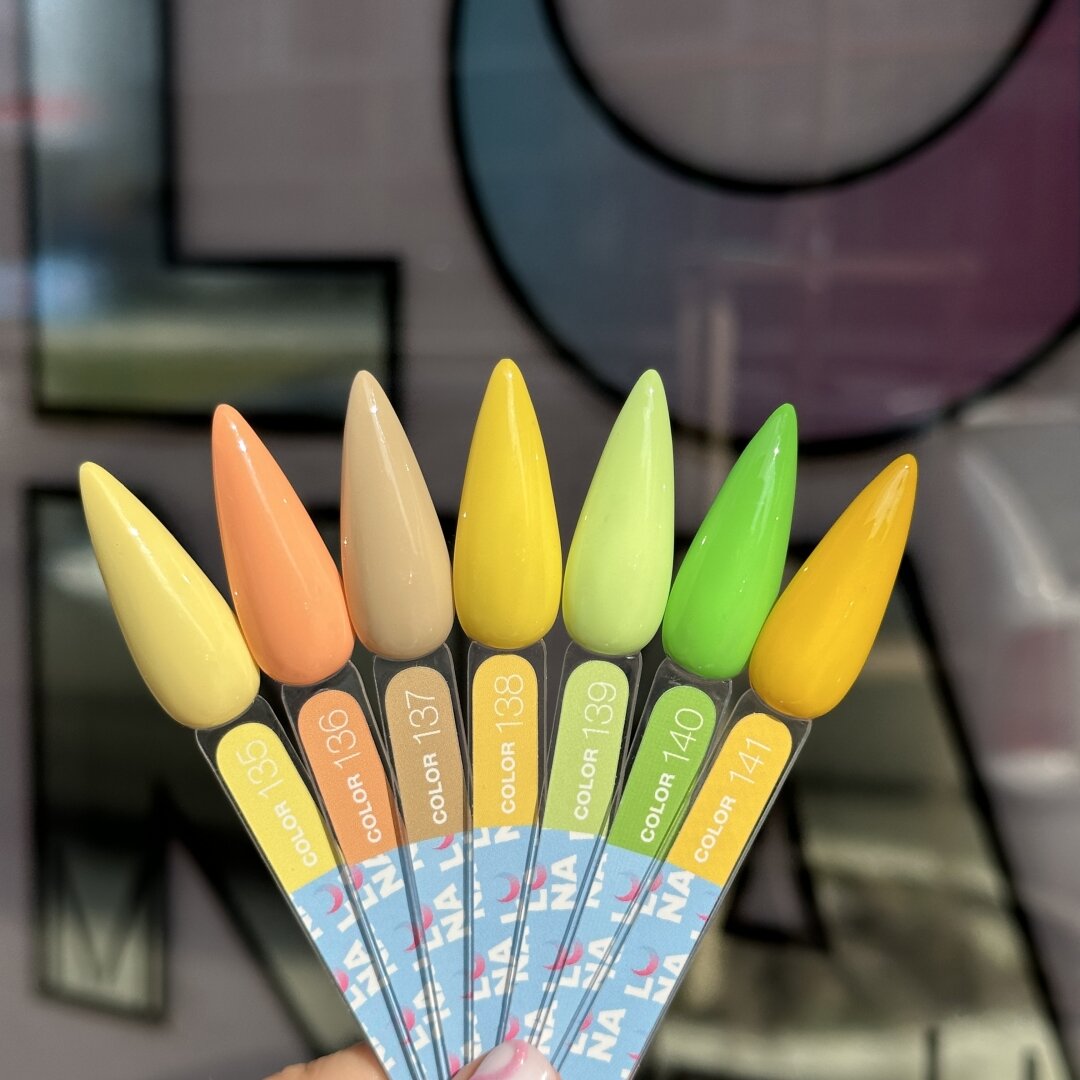 Гель-лак LunaMoon Color No. 141 приглушенно-желтый, 13 мл
